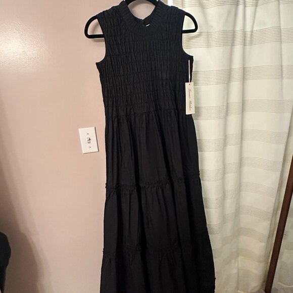 Tanner Fletcher Scout Smocked Sleeveless Midi Dress - Picture 6 of 6